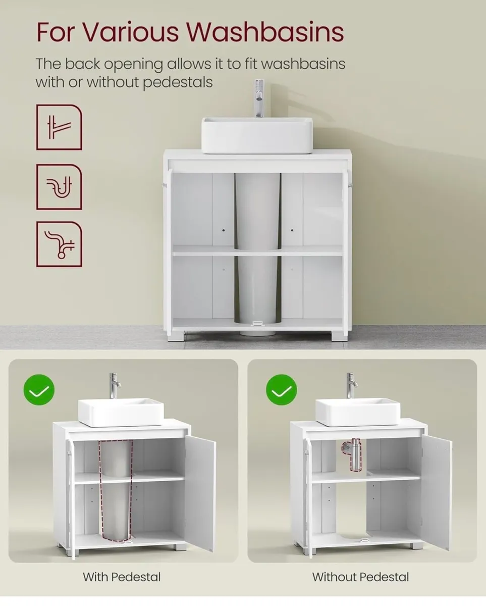 Under Sink Bathroom Cabinetu - Image 2