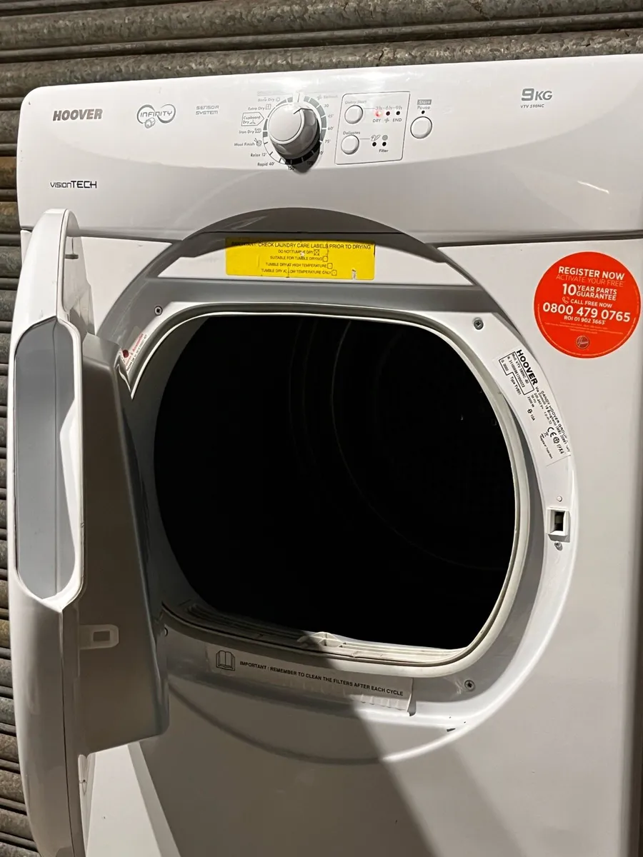 Candy 9kg Vented Tumble Dryer - Image 2