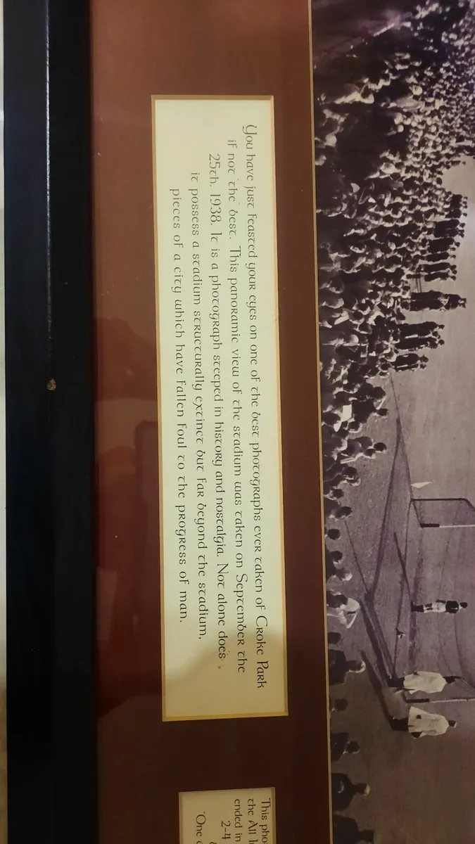 1938 Croke Park photo - Image 2