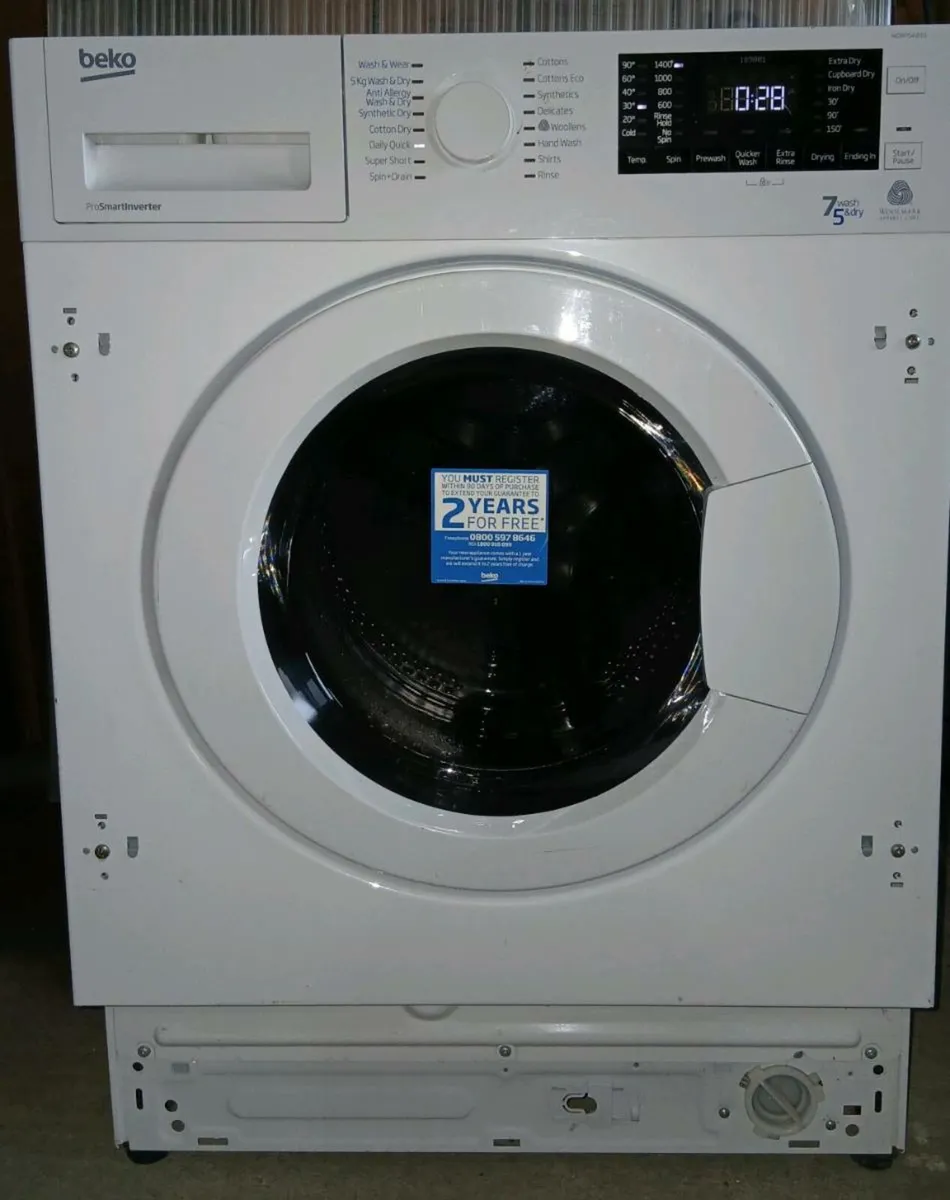 Beko Washer/Dryer Integrated - Image 1