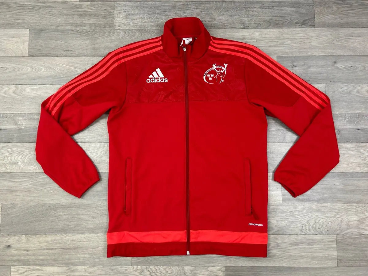Adidas Munster Rugby Fleece Jacket Mens Medium - Image 1