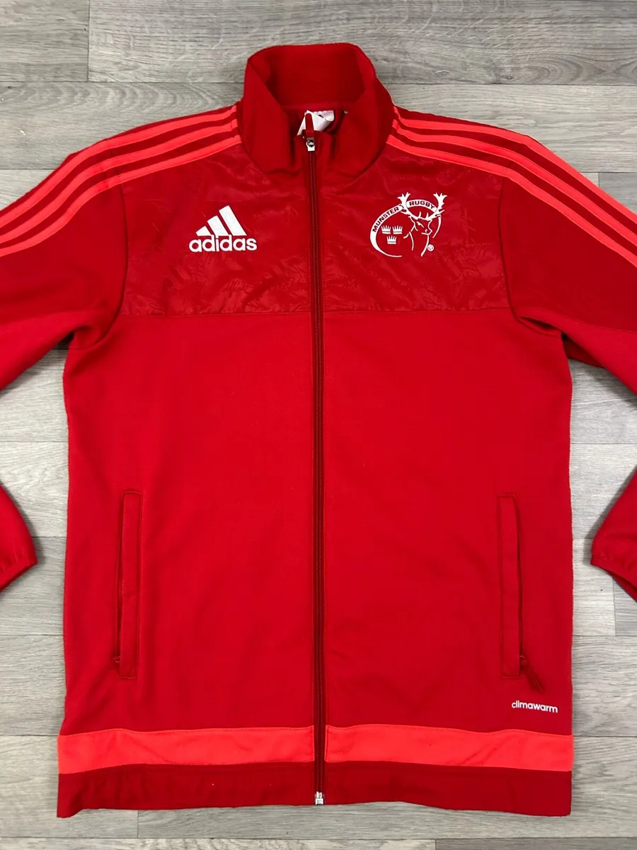 Adidas Munster Rugby Fleece Jacket Mens Medium - Image 2