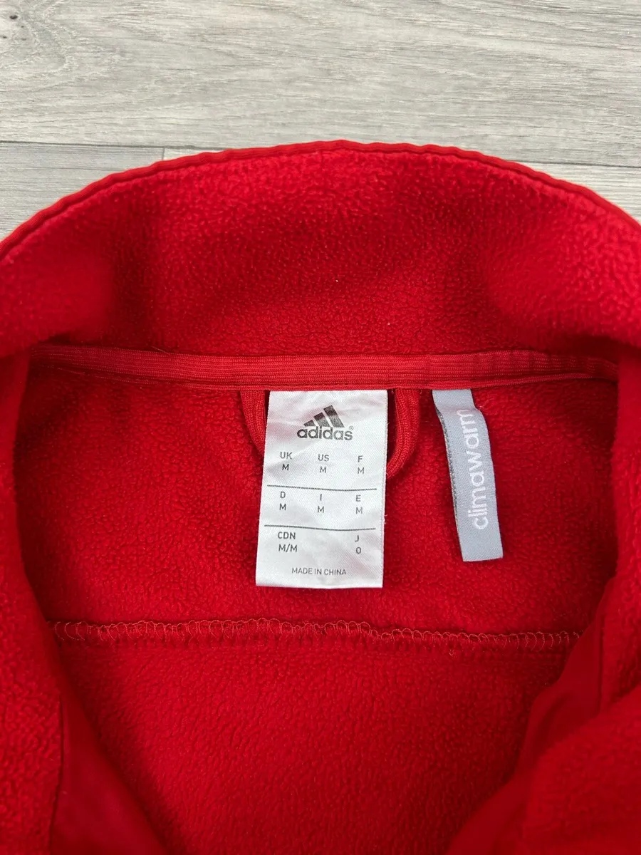 Adidas Munster Rugby Fleece Jacket Mens Medium - Image 4