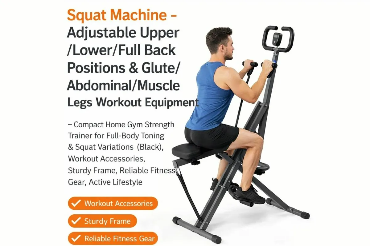 Deep Squat Assist Machine 150kg - Image 2
