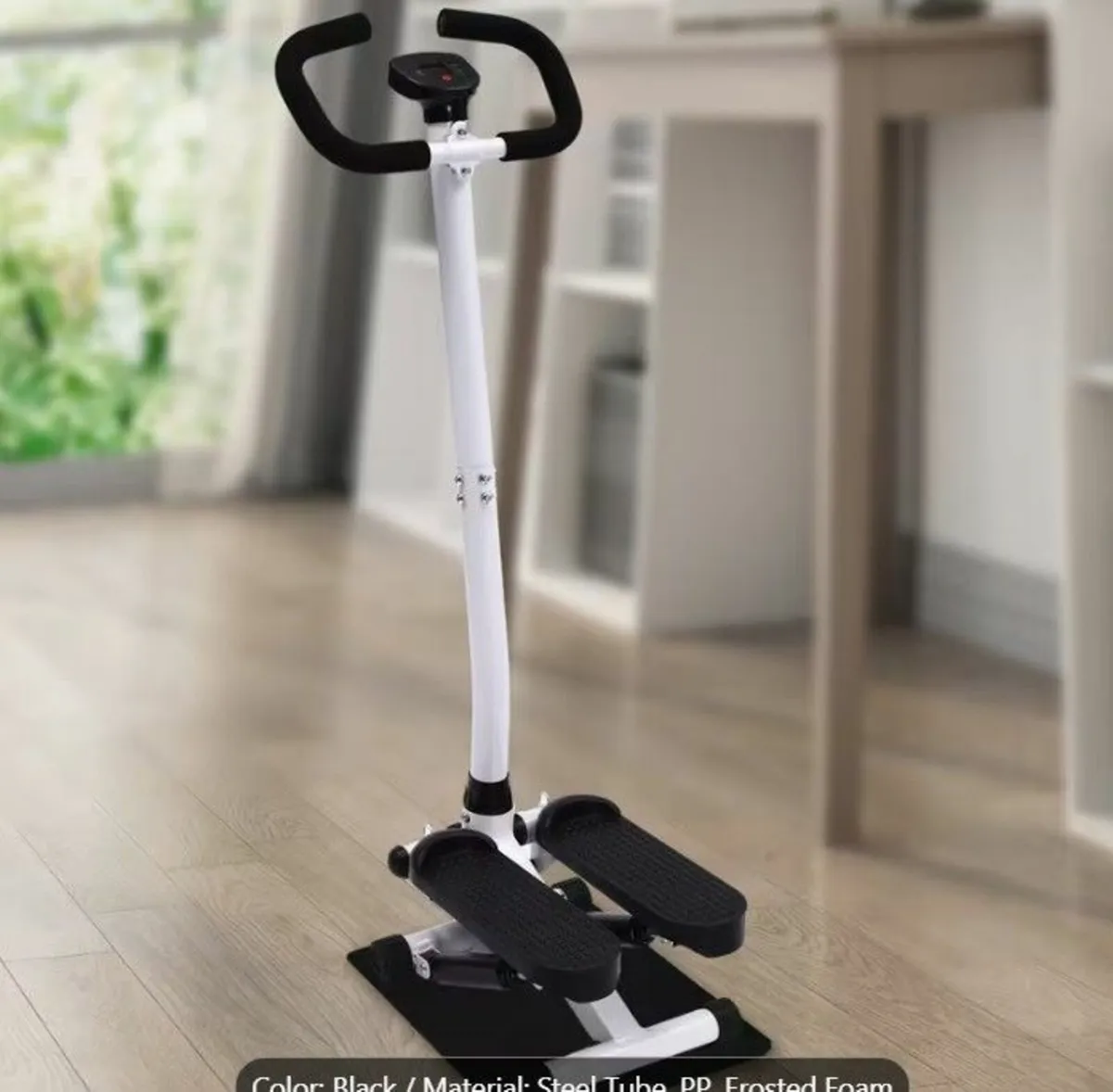 Fitness Stepper with Resistance Bands & LCD Monito - Image 3