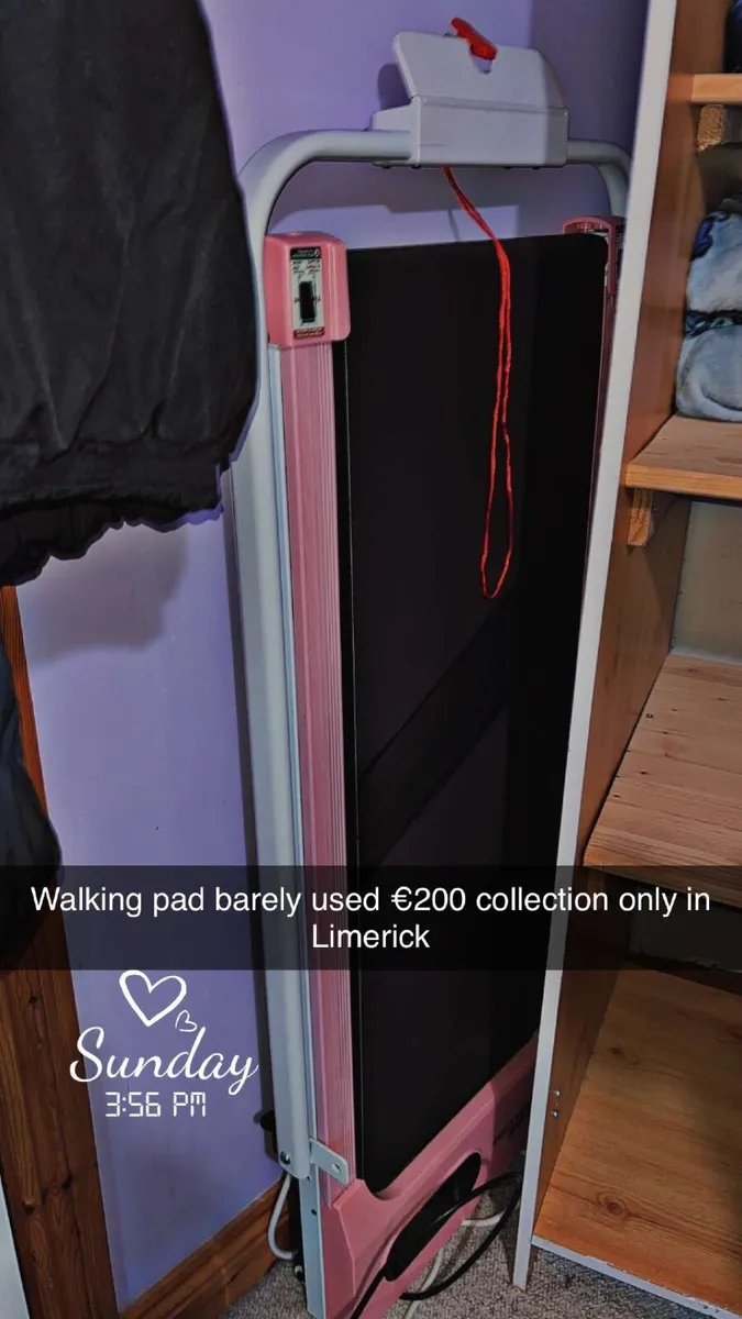 Pink Walking pad for sale - Image 1