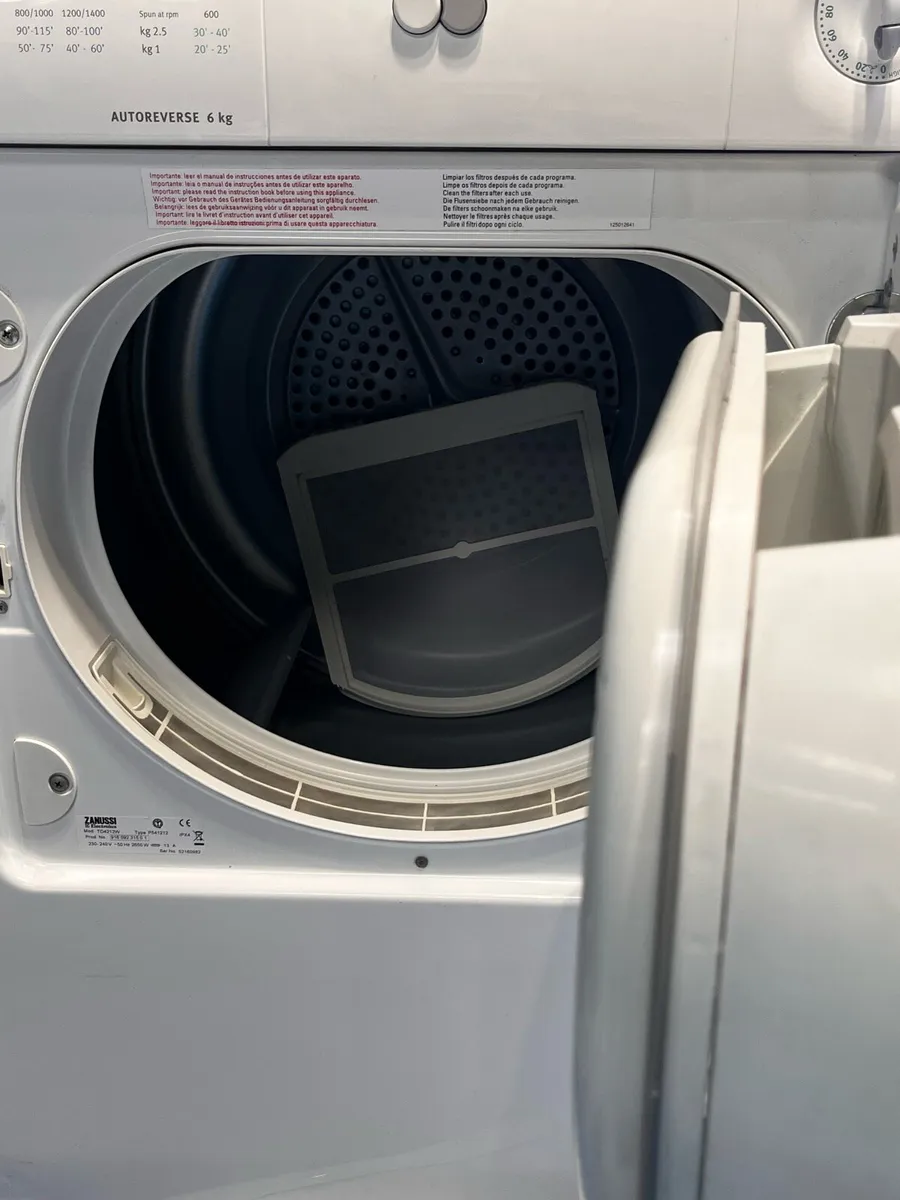 Zanussi vented dryer - Image 2