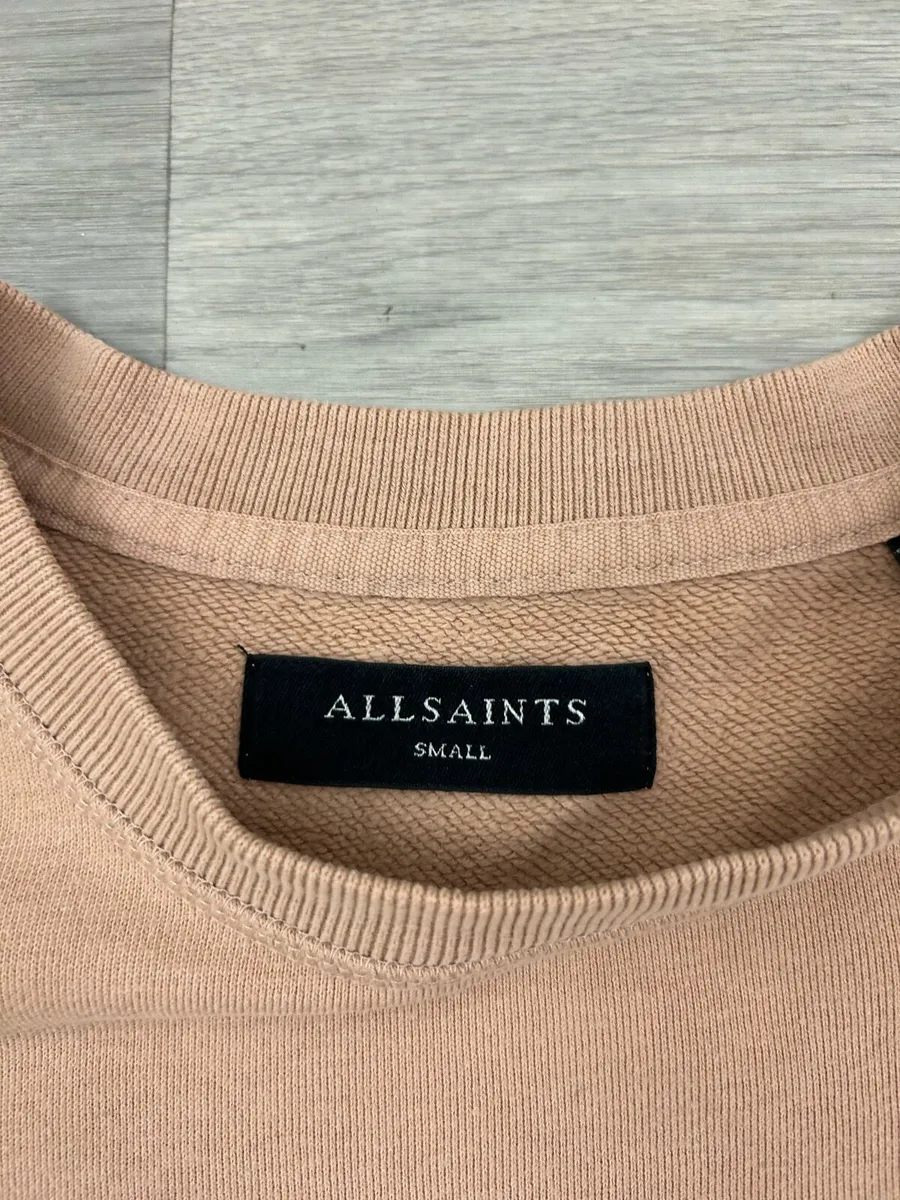 All Saints Cotton Sweatshirt Mens S/M - Image 4