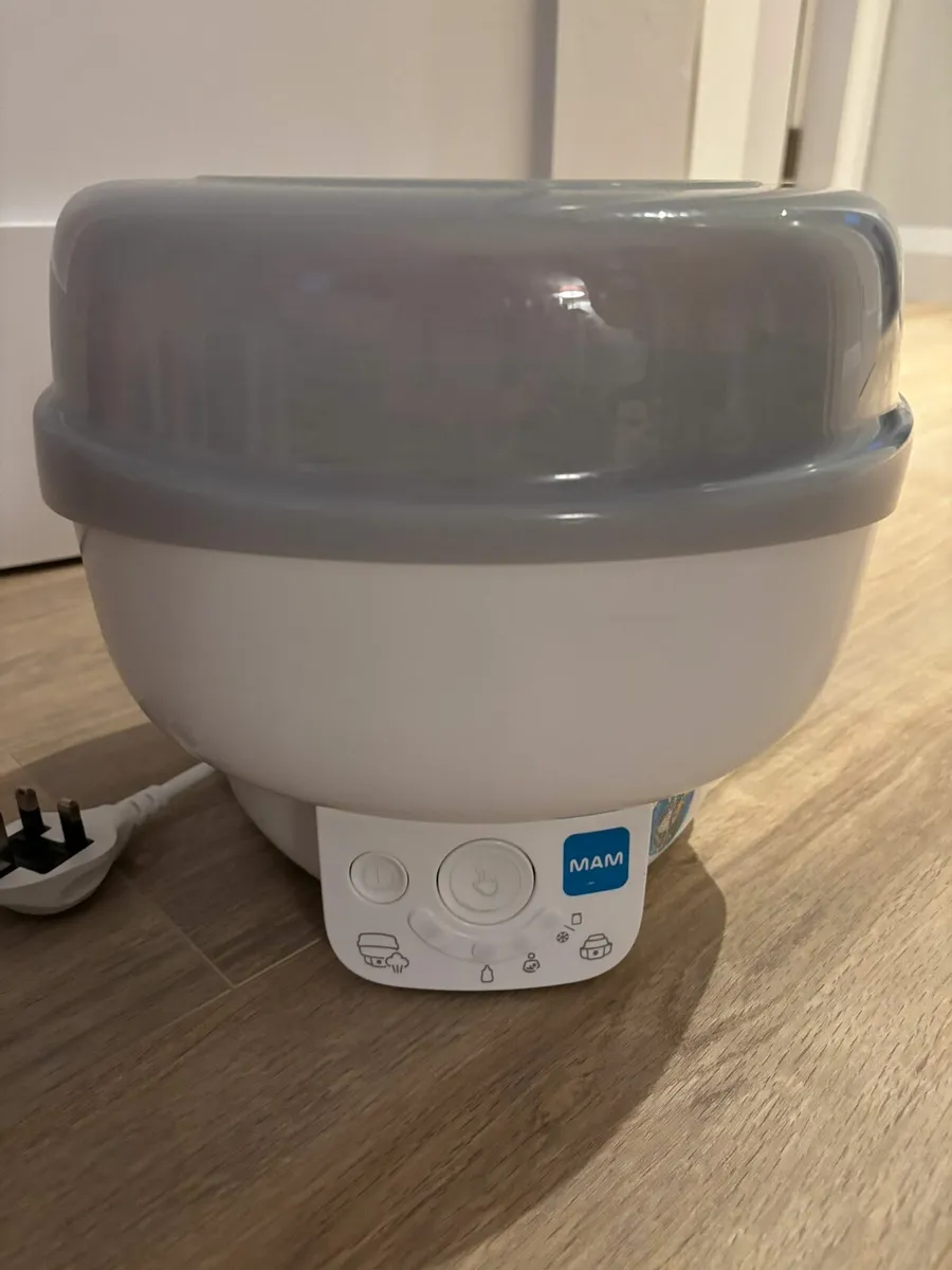 MAM Electric Steam Steriliser - Grey - Image 1