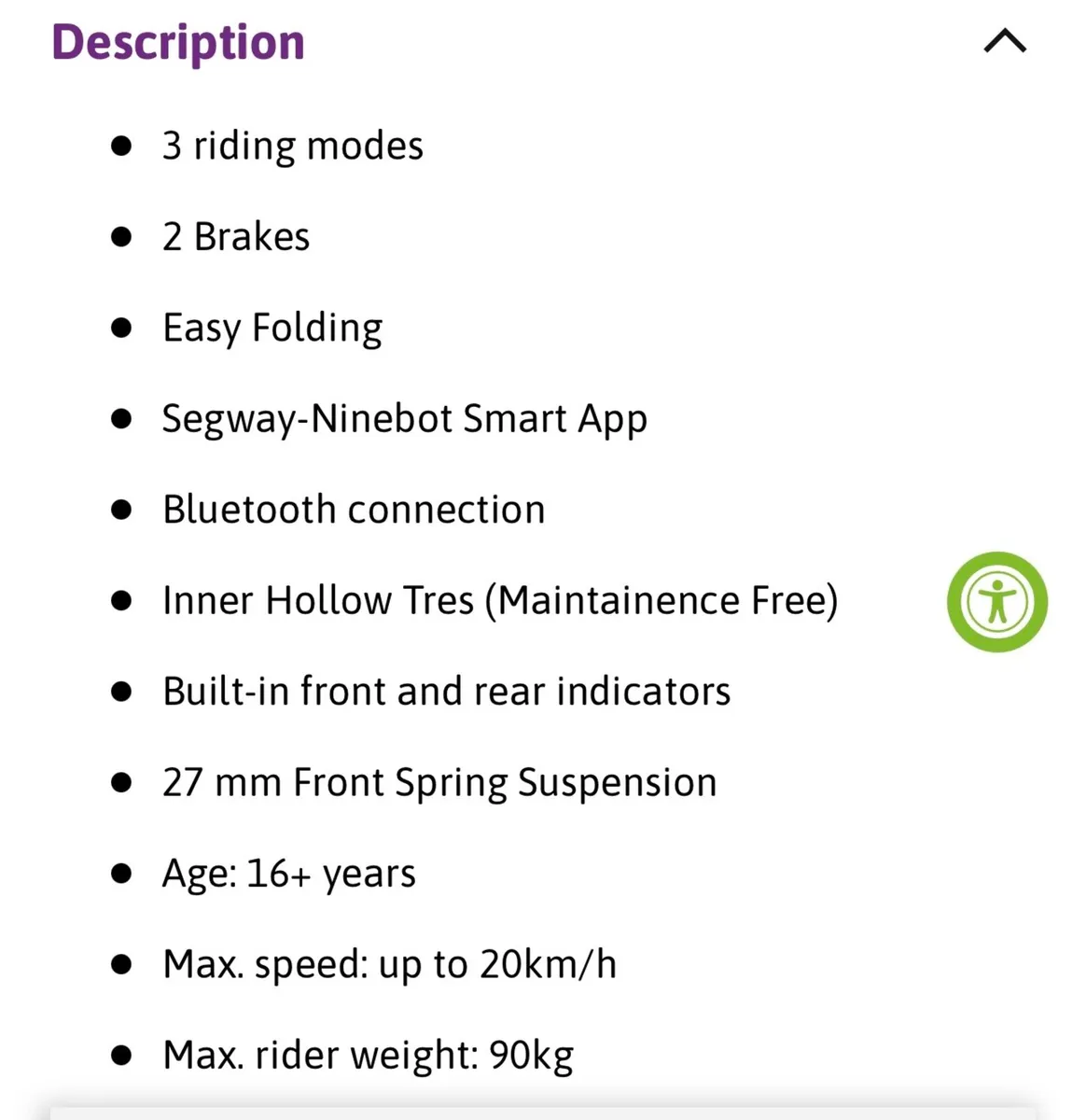 Segway Ninebot E2 pro electric scooter - Image 2