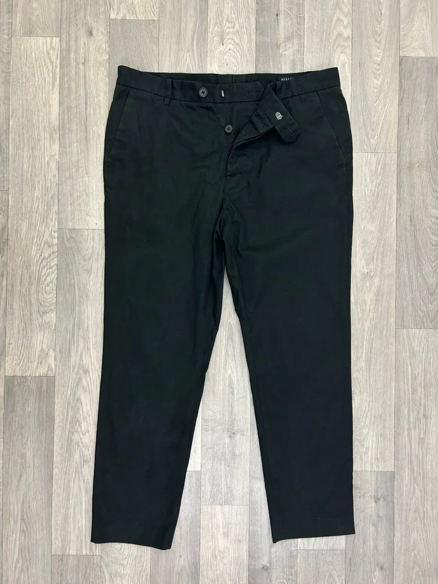 All Saints Chino Trousers Pants Mens W34 L27 - Image 1