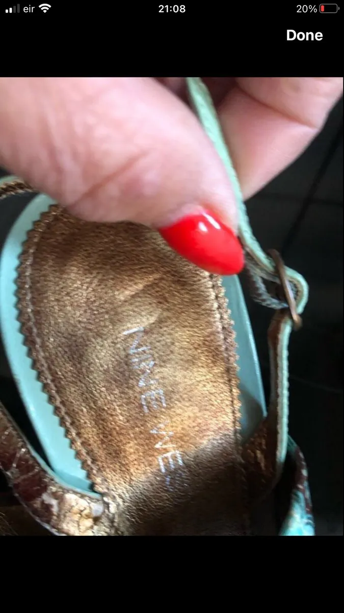 Ladies Nine West shoes size 5 €20 - Image 4