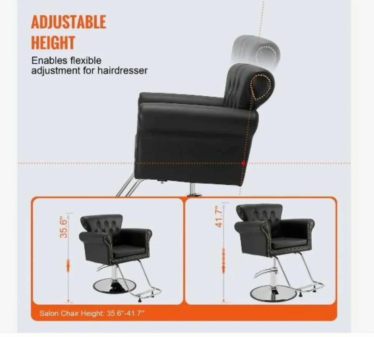 Salon Chair, Barber Chair - Image 3