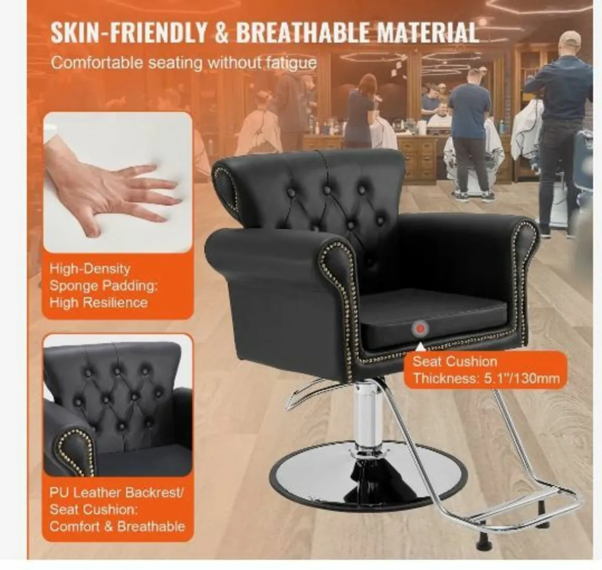 Salon Chair, Barber Chair - Image 4