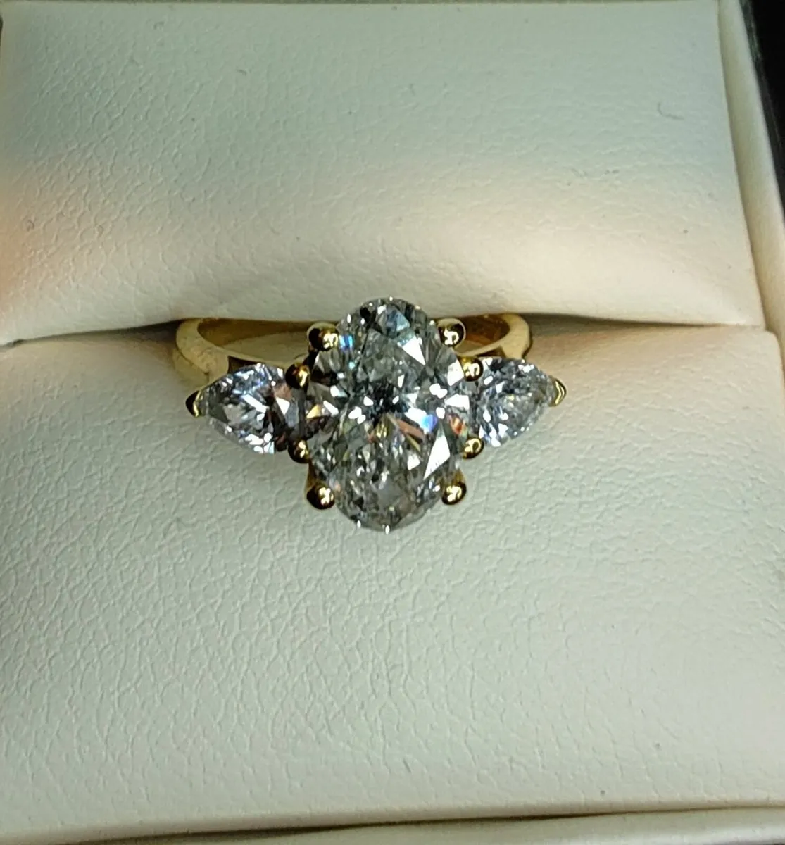 Unique Diamond Engagement Ring - Image 1