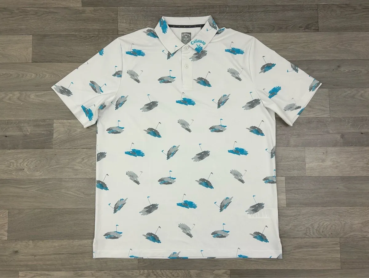 Callaway Swing Tech Golf Polo Shirt Mens XL - Image 1