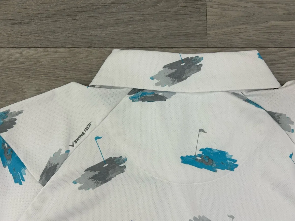 Callaway Swing Tech Golf Polo Shirt Mens XL - Image 4