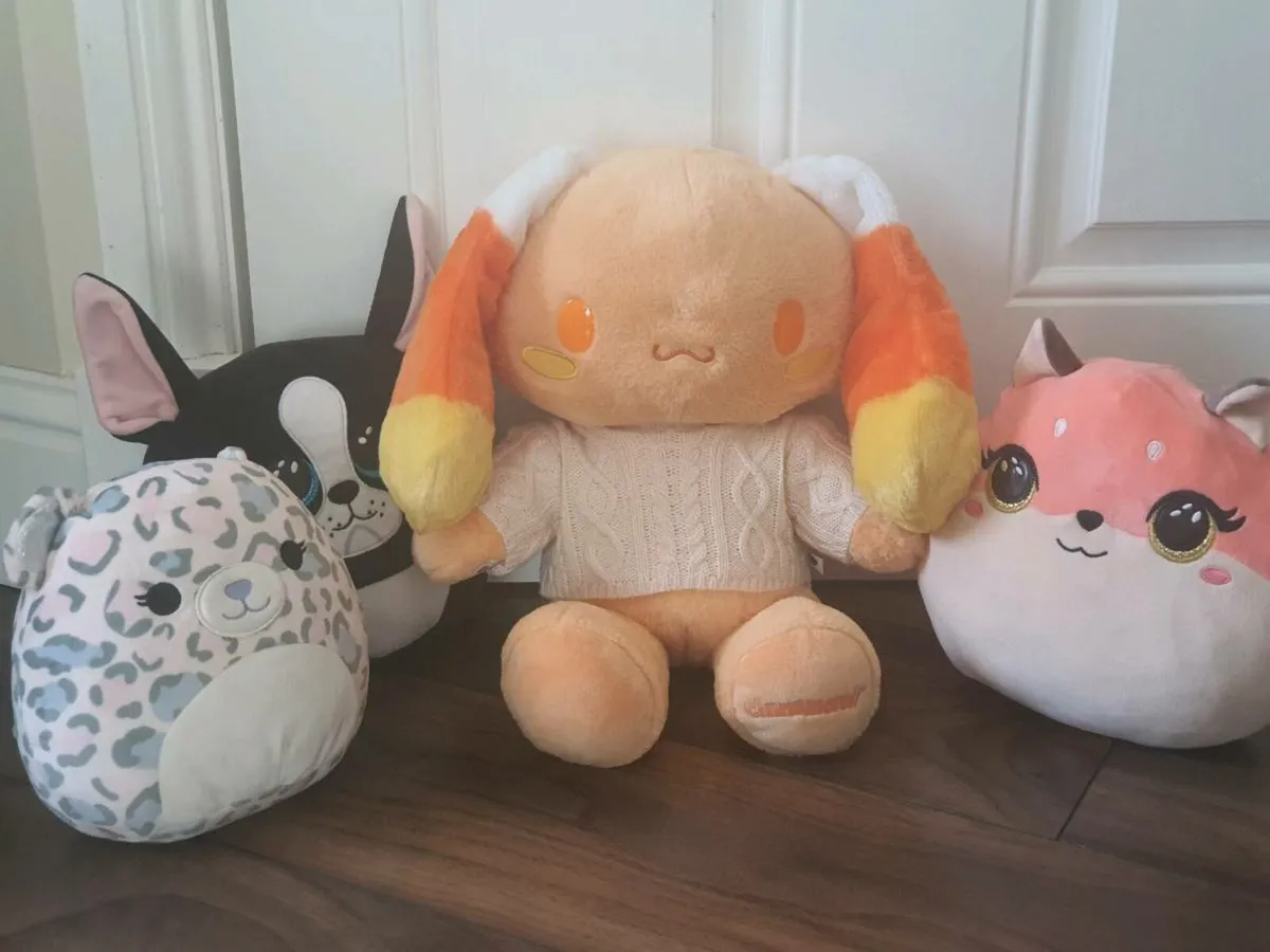 Build a Bear and Squishmallow