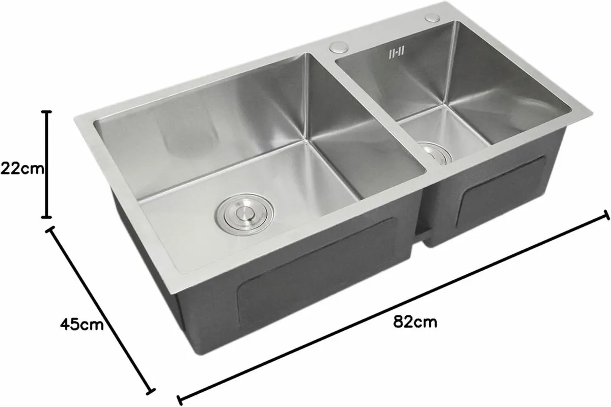 Stainless Steel Kitchen Sink Free Delivery - Image 3