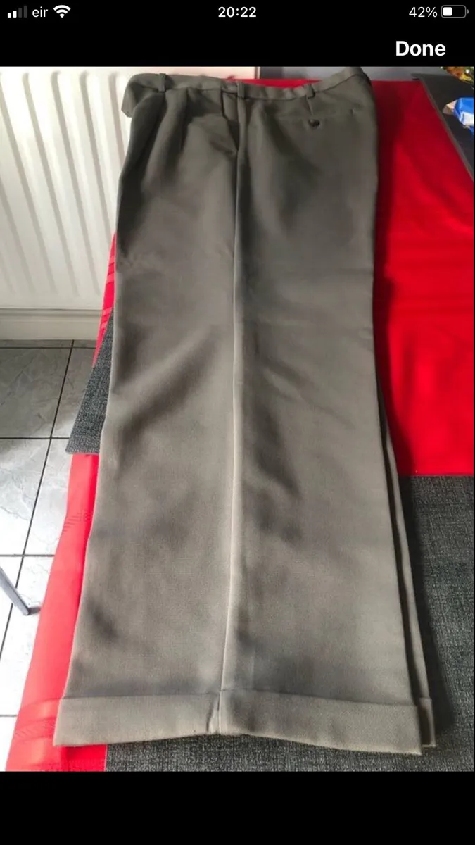 Mens trousers W38”x L30” €10 - Image 1