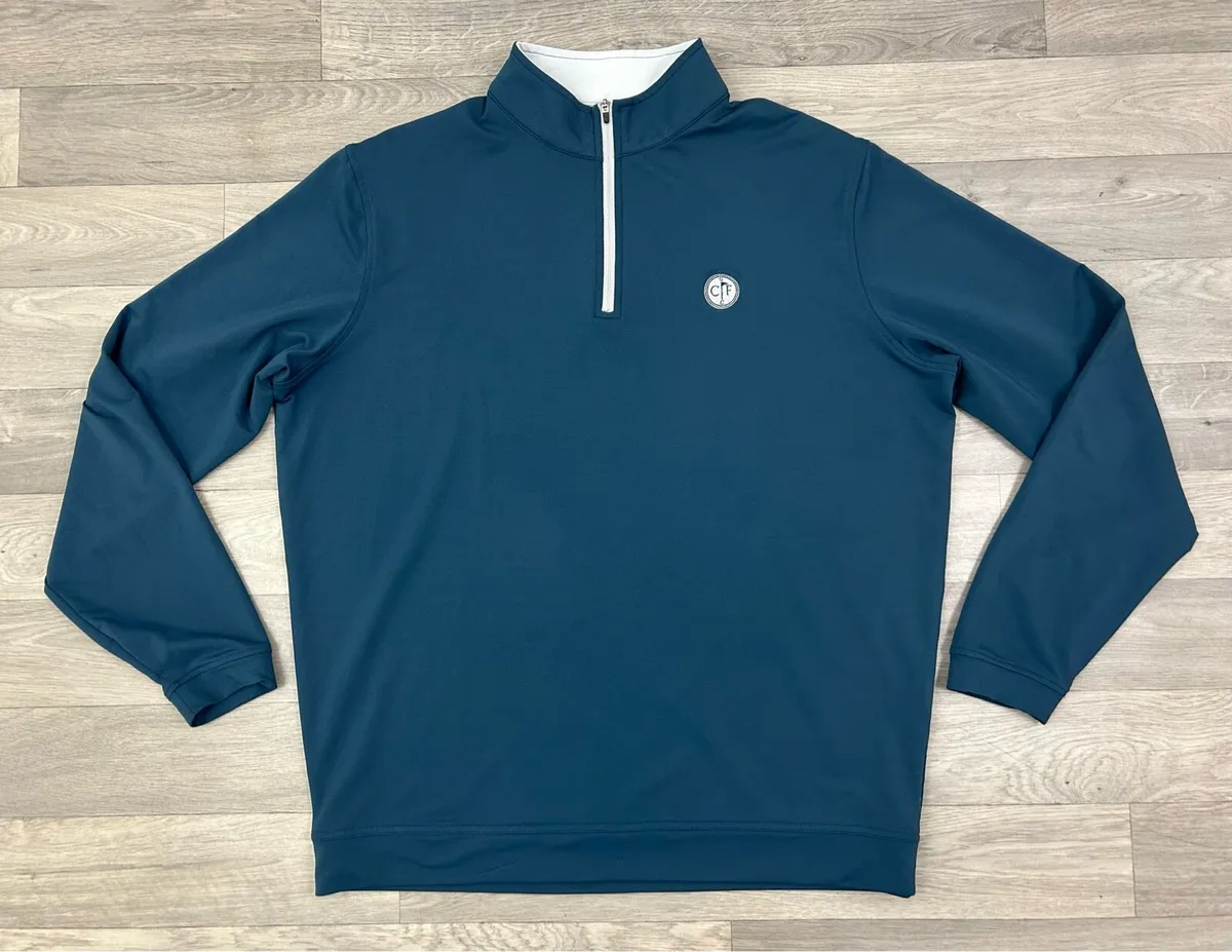 Peter Millar Half Zip Golf Jumper Mens XL - Image 1
