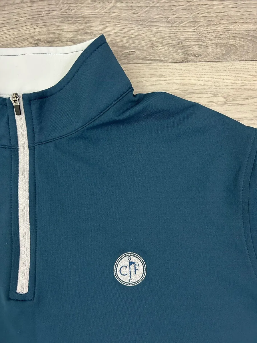 Peter Millar Half Zip Golf Jumper Mens XL - Image 3