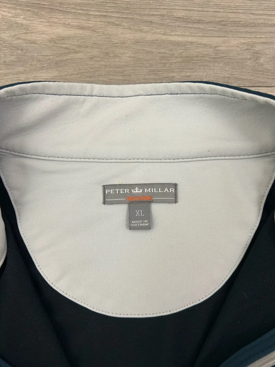 Peter Millar Half Zip Golf Jumper Mens XL - Image 4