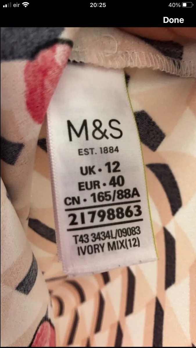 Ladies stunning top size 12 €4 - Image 4