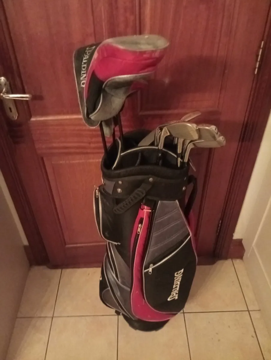 Mens Spalding Full Golf Set & Cart Bag as New - Image 3