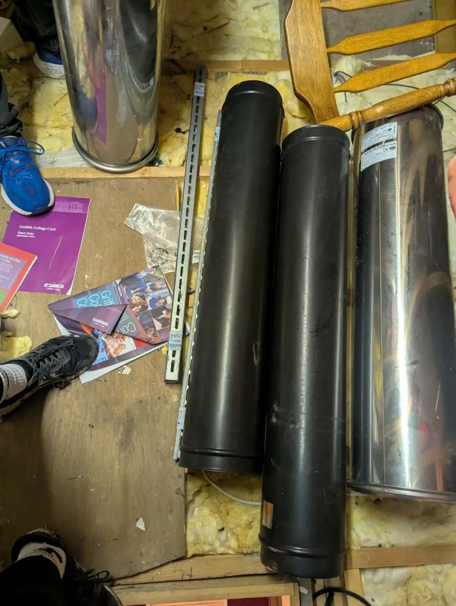 Flu pipe for stove new unused - Image 2