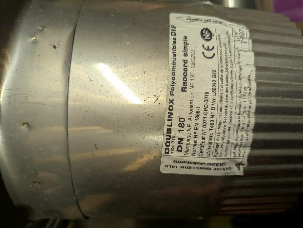 Flu pipe for stove new unused - Image 4