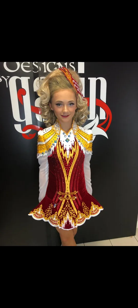 Gavin Irish Dancing Dress U11-U14 - Image 1