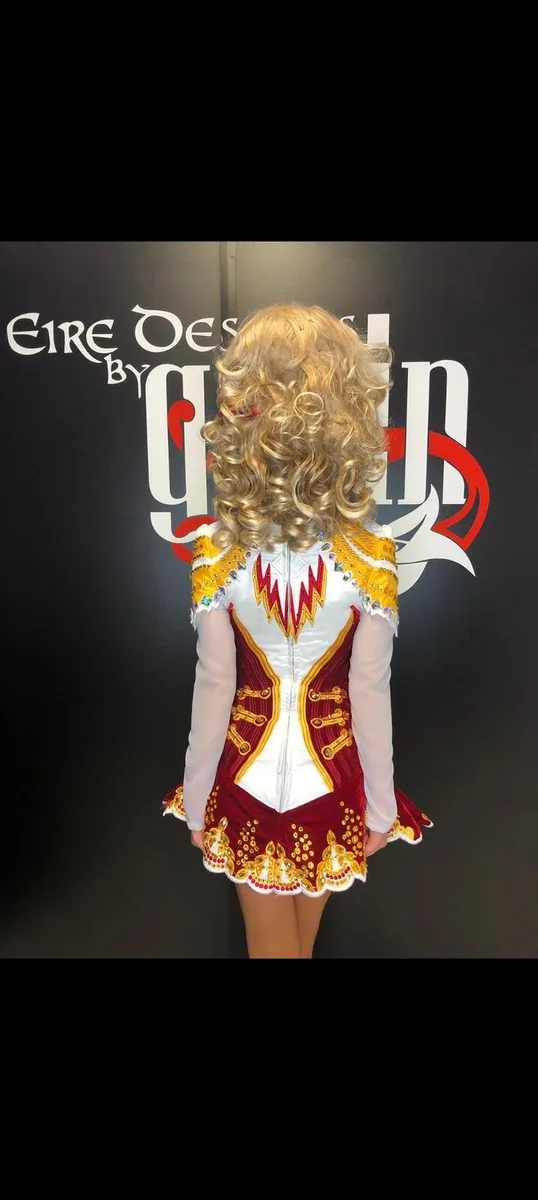 Gavin Irish Dancing Dress U11-U14 - Image 3
