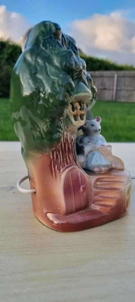 Vintage Handmade Studio Pottery lamp - Image 2