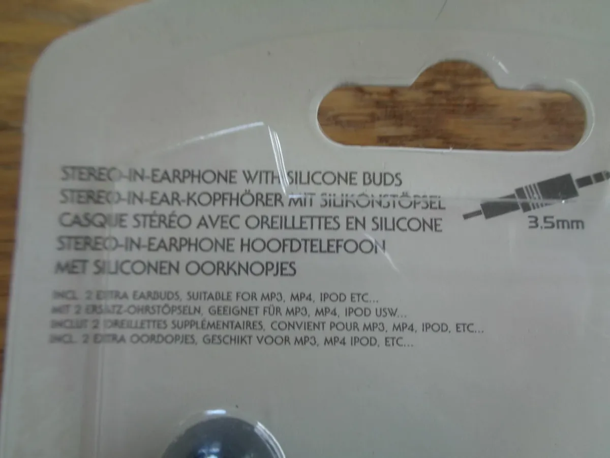 Stereo In-Earphone with Silicon Buds for Sale - Image 3