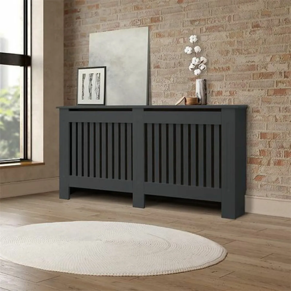 Radiator cover 152x19x82 cm FREE DELIVERY - Image 2