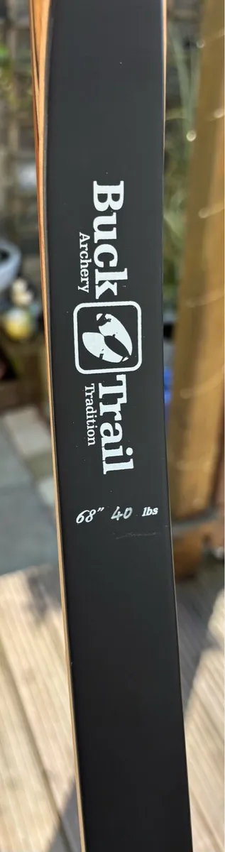 Black Hawk Traditional Archery Bow - Image 1