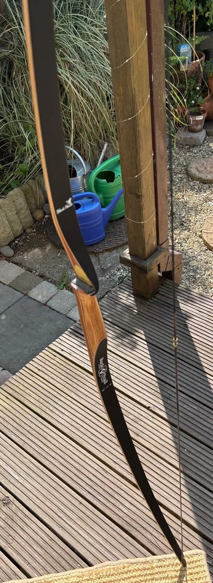 Black Hawk Traditional Archery Bow - Image 2