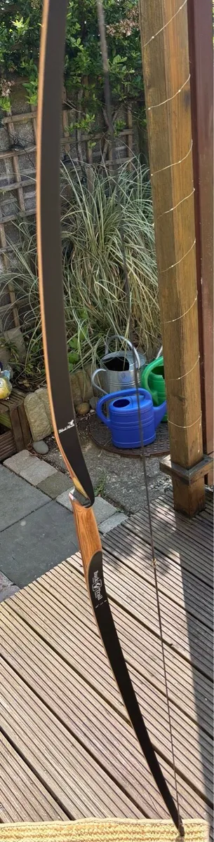 Black Hawk Traditional Archery Bow - Image 3
