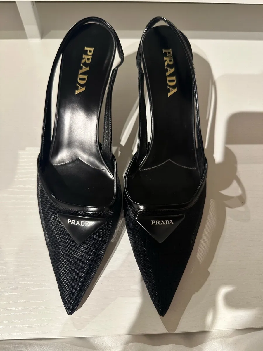 Prada Leather Heels - Image 1
