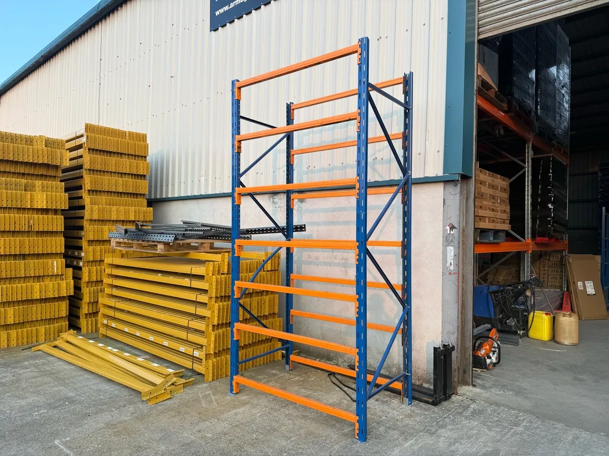1 Bay Pallet Racking Shelving - Image 1