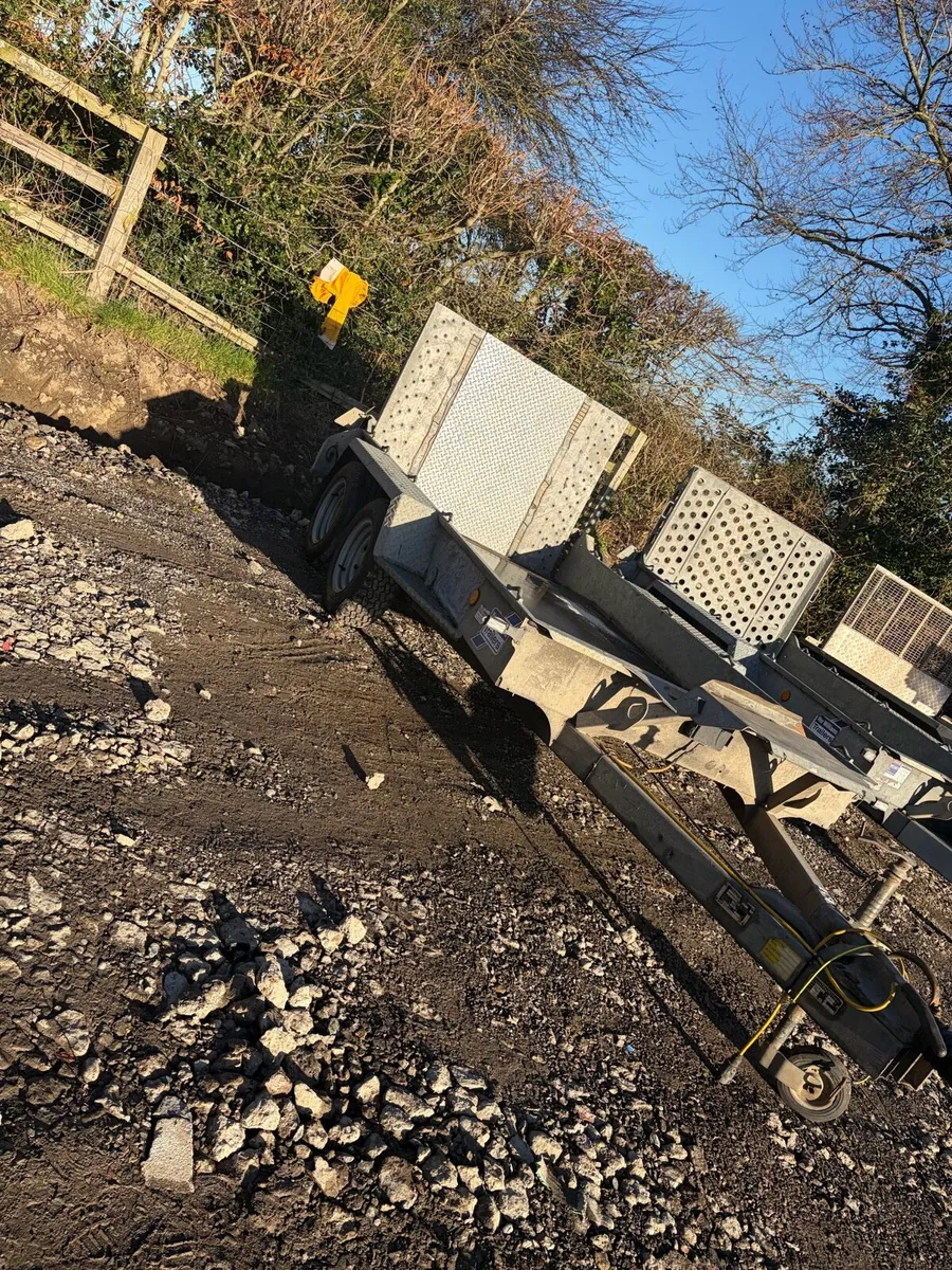 10x5,4 Ifor Williams plant trailer - Image 2