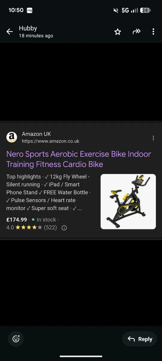 Exercise Bike - Image 4