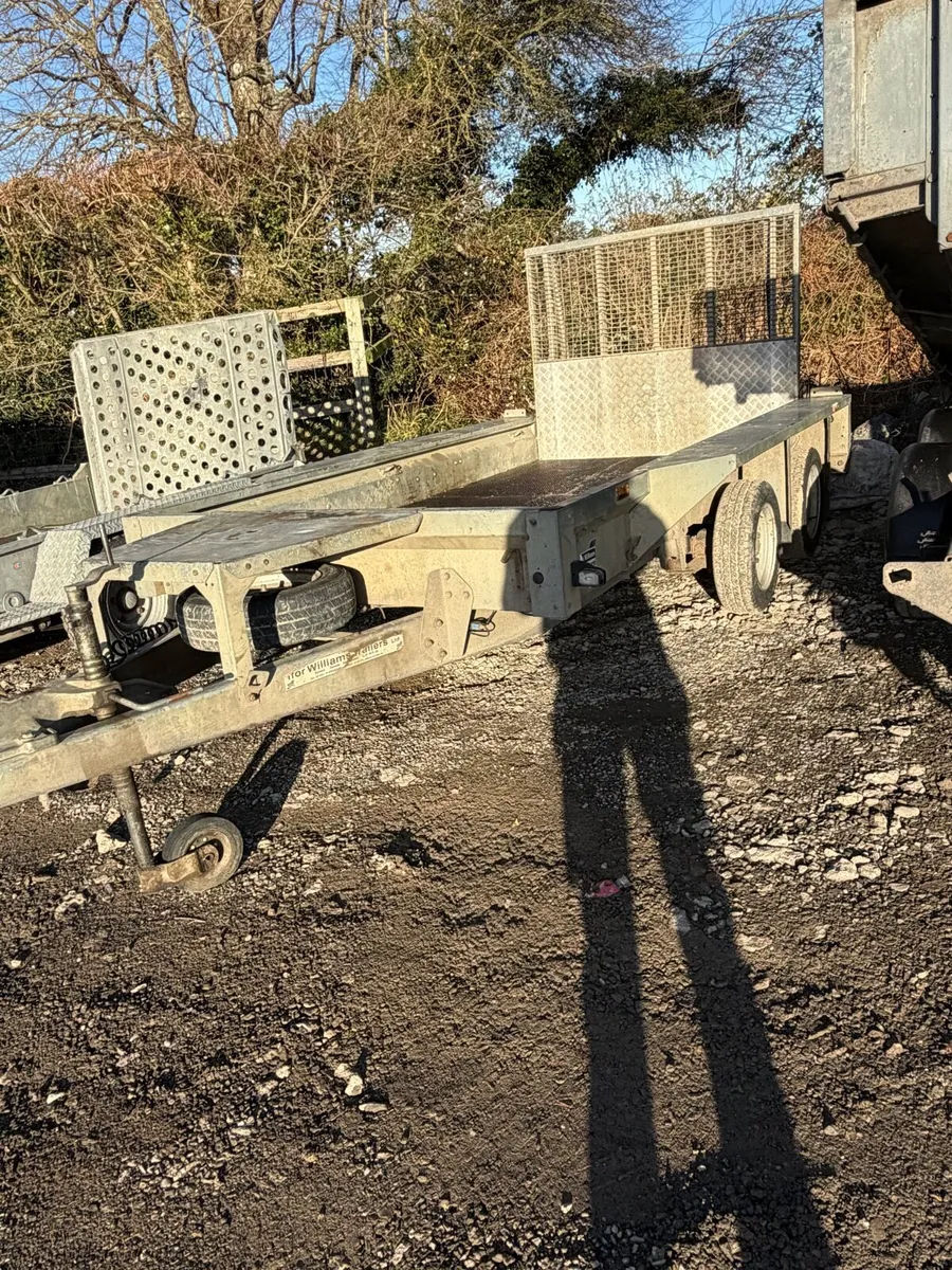 10x5,4 Ifor Williams plant trailer - Image 2