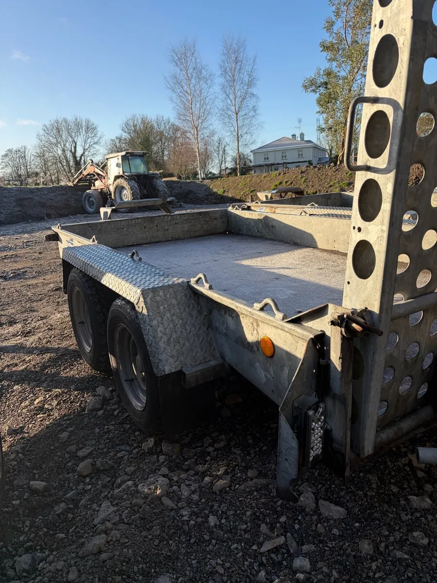 10x5,4 Ifor Williams plant trailer - Image 2