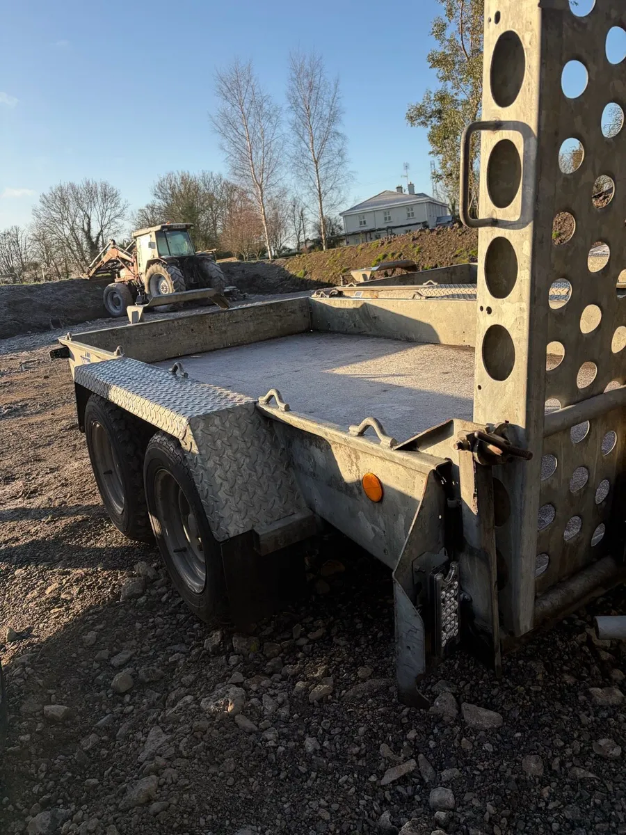 10x5,4 Ifor Williams plant trailer - Image 3