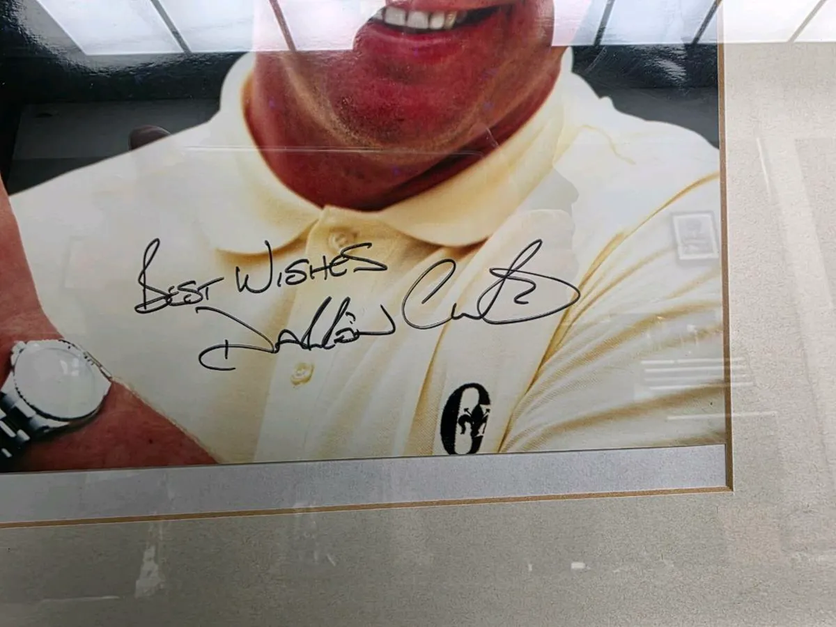 Signed and framed photo of Darren Clarke - Image 2