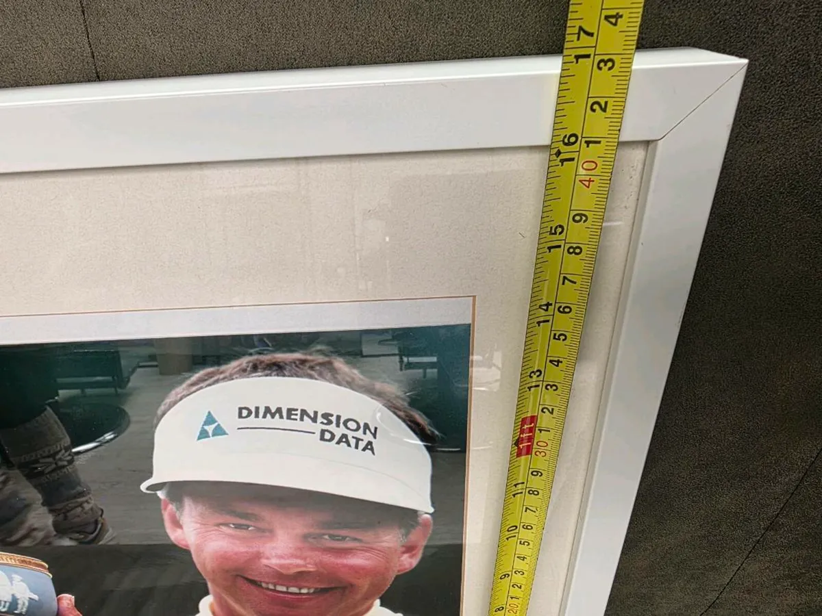 Signed and framed photo of Darren Clarke - Image 4