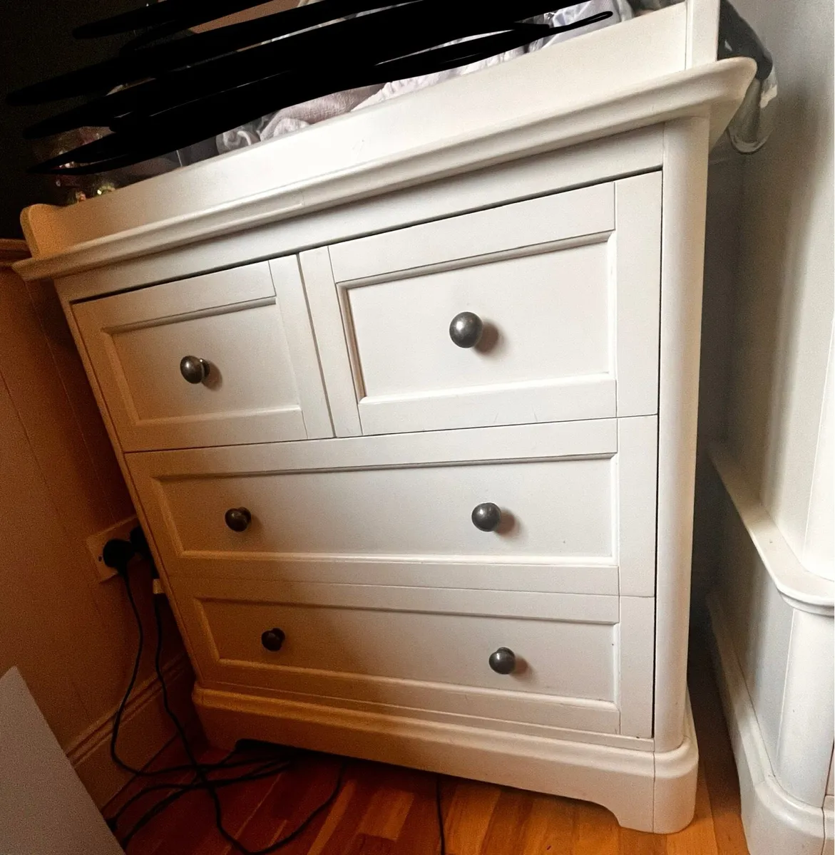 White Baby Change and Wardrobe - Image 2