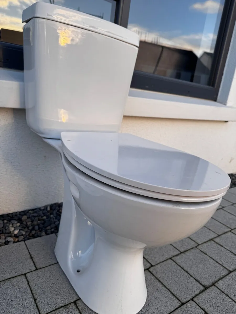 Toilet and Bathroom wash basin - Image 1